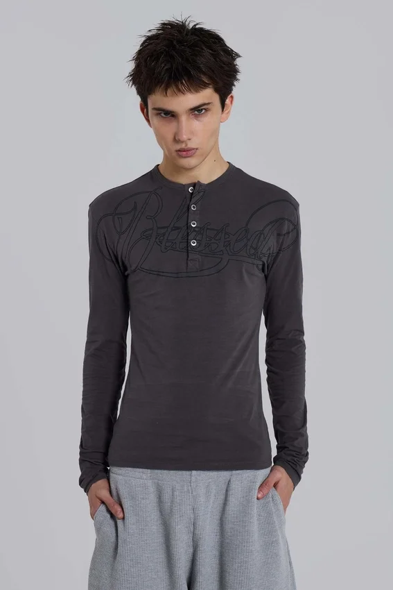 Haut Henley « Blessed »
