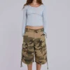 Haut Henley transparent couleur « Sky »