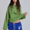 Mini-short de jogging Cleo en bleu