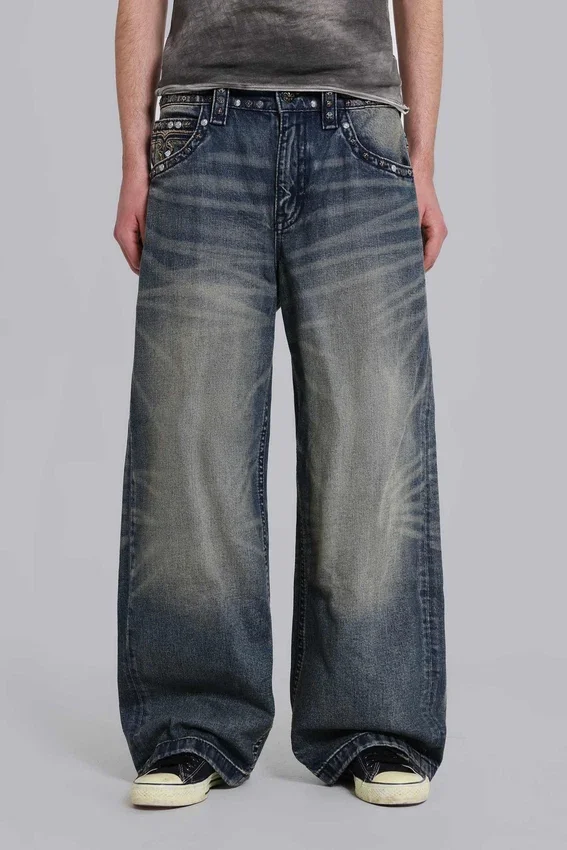 Heavy Stud Jeans de Rock Revival