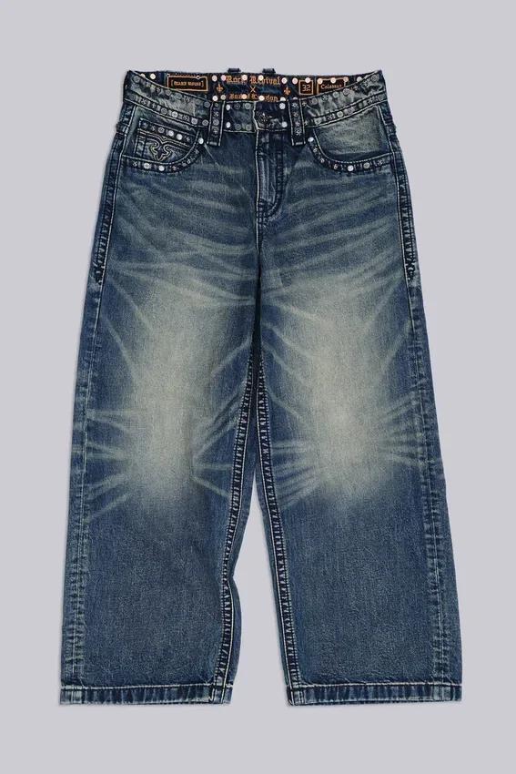 Heavy Stud Jeans de Rock Revival