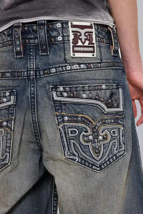 Heavy Stud Jeans de Rock Revival
