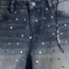 Hunter Jeans ample à coupe droite avec miroirs