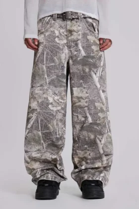 Jean baggy Colossus camouflage Woodland
