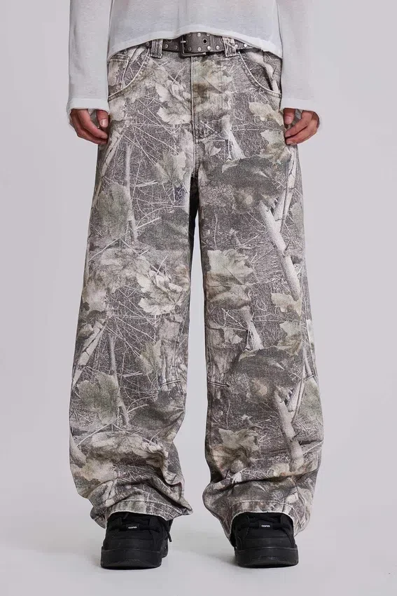 Jean baggy Colossus camouflage Woodland