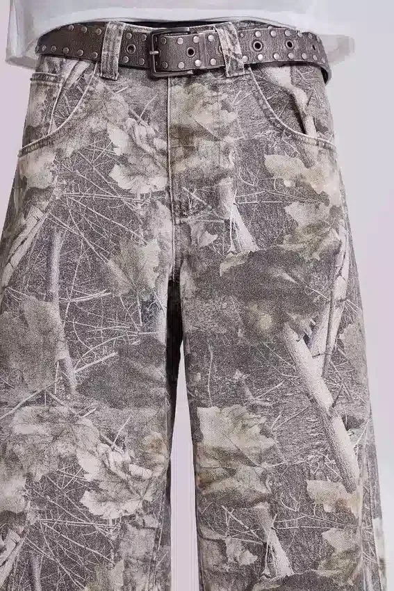 Jean baggy Colossus camouflage Woodland
