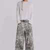 Jean baggy Colossus camouflage Woodland