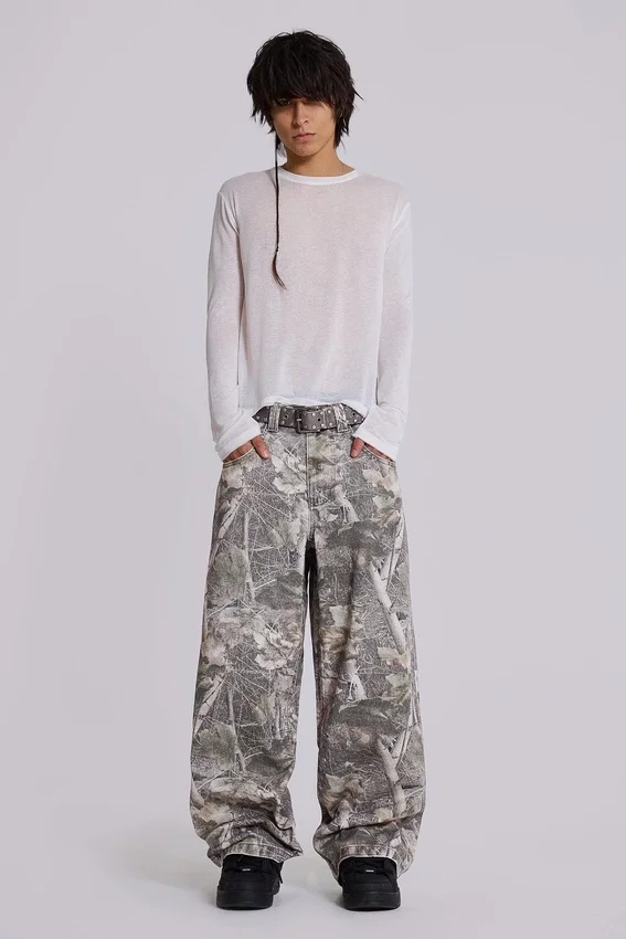 Jean baggy Colossus camouflage Woodland