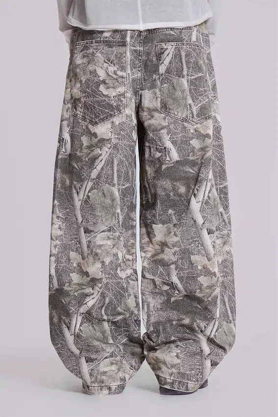 Jean baggy Colossus camouflage Woodland