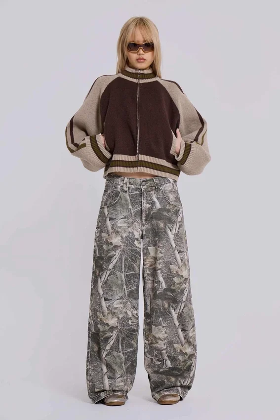 Jean baggy Colossus camouflage Woodland