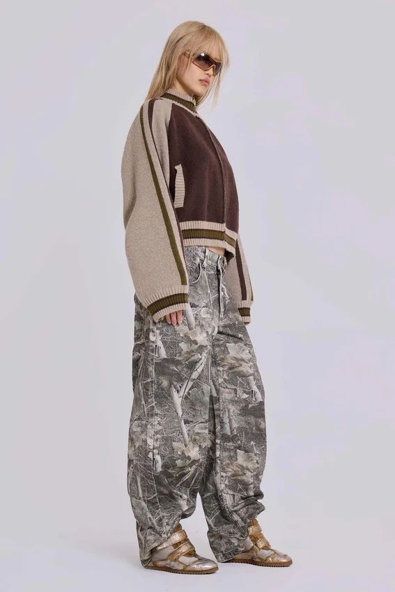 Jean baggy Colossus camouflage Woodland