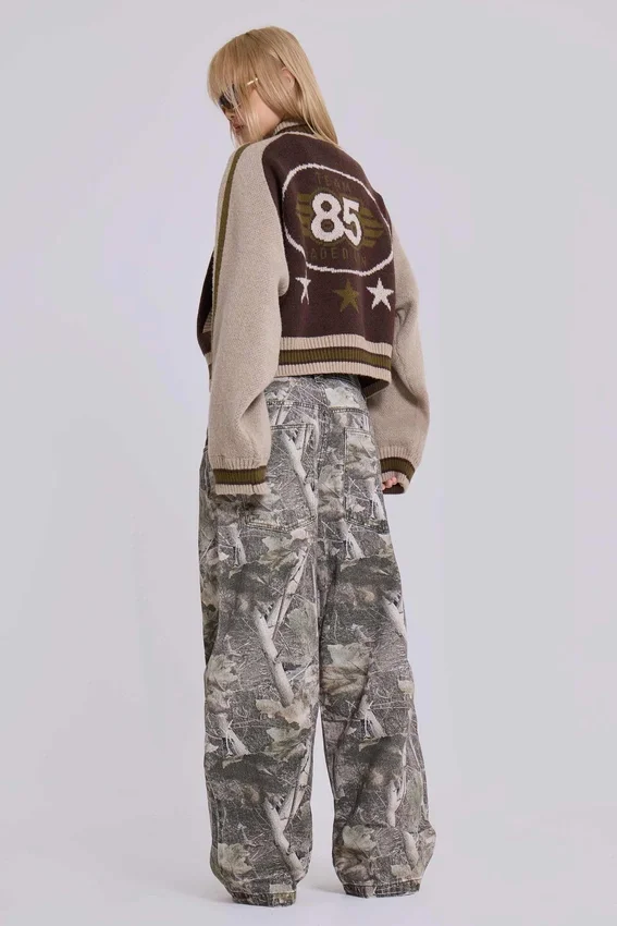 Jean baggy Colossus camouflage Woodland