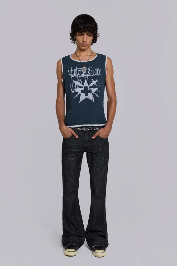 Jean Bootcut Jude noir