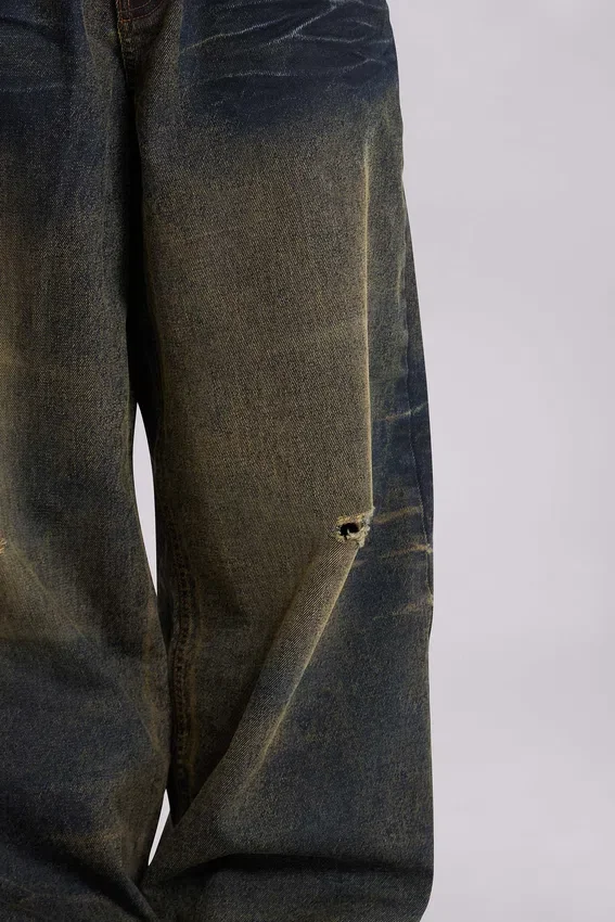 Jean Cinch XL Colossus Jeans couleur rouille