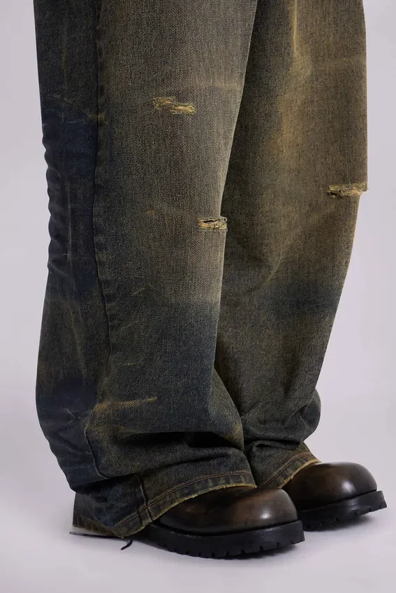 Jean Cinch XL Colossus Jeans couleur rouille