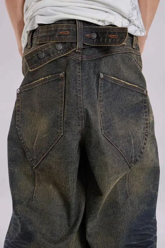 Jean Cinch XL Colossus Jeans couleur rouille