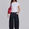 Jeans baggy brodés Sonic