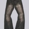 Jeans bootcut « Brown Creased Drift »
