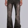 Jeans bootcut « Brown Creased Drift »