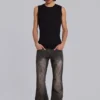 Jeans bootcut « Brown Creased Drift »