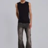 Jeans bootcut « Brown Creased Drift »