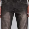 Jeans bootcut « Brown Creased Drift »