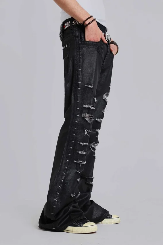 Jeans bootcut cirés « Staple » de Rock Revival
