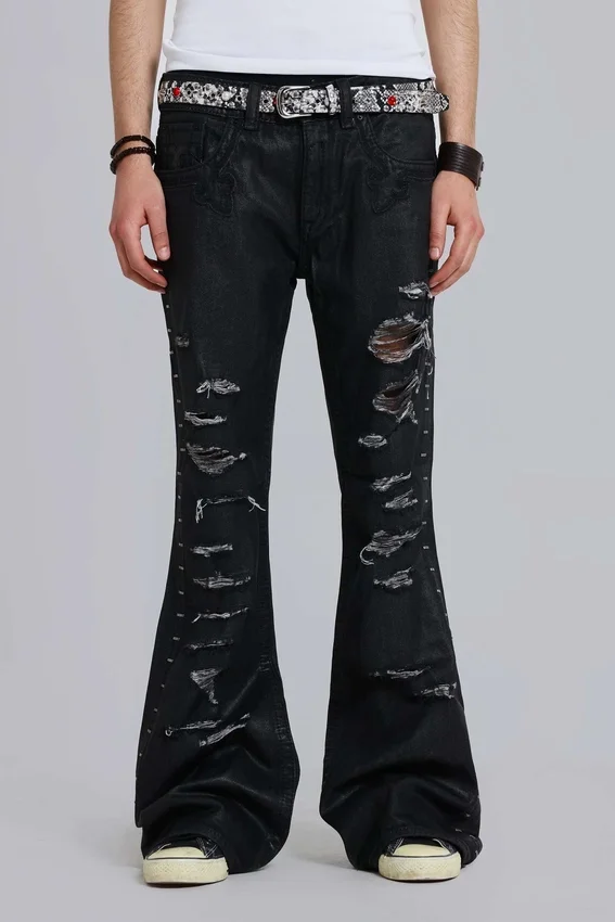 Jeans bootcut cirés « Staple » de Rock Revival