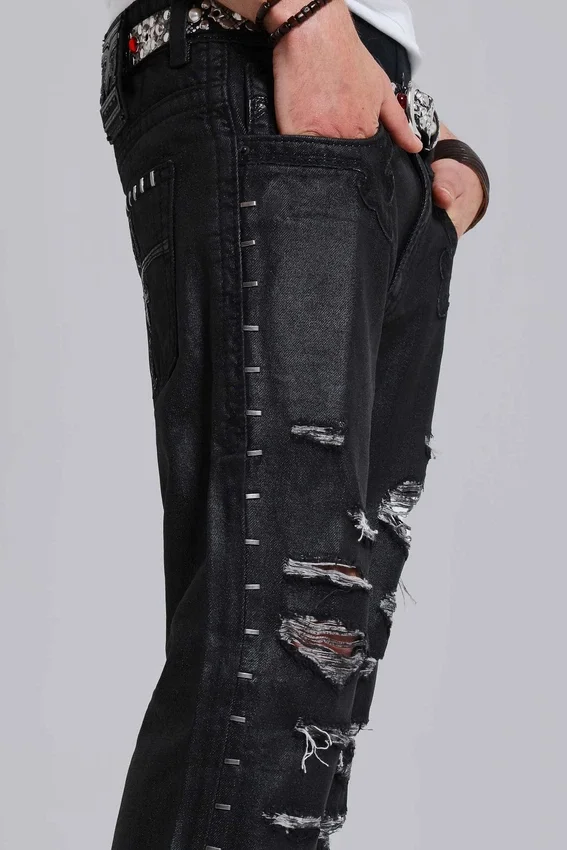 Jeans bootcut cirés « Staple » de Rock Revival