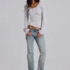Jeans bootcut Cooper bleu clair
