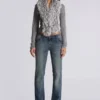 Jeans bootcut Cooper bleu moyen