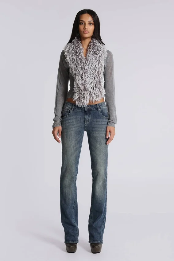 Jeans bootcut Cooper bleu moyen