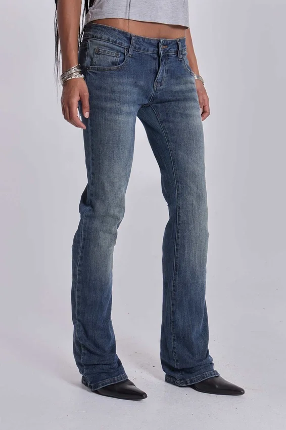 Jeans bootcut Cooper bleu moyen