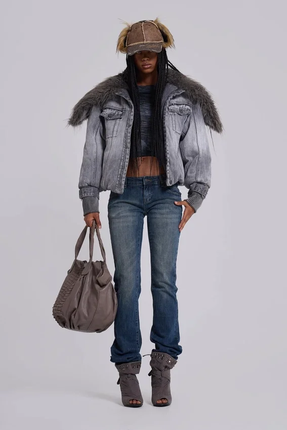 Jeans bootcut Cooper bleu moyen