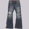 Jeans bootcut « Cross Chain » Blue Drift