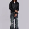 Jeans bootcut « Cross Chain » Blue Drift