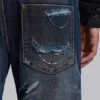 Jeans bootcut « Cross Chain » Blue Drift