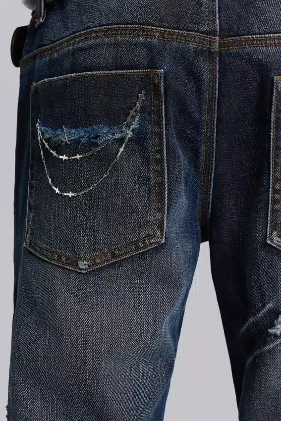 Jeans bootcut « Cross Chain » Blue Drift