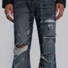 Jeans bootcut « Cross Chain » Blue Drift