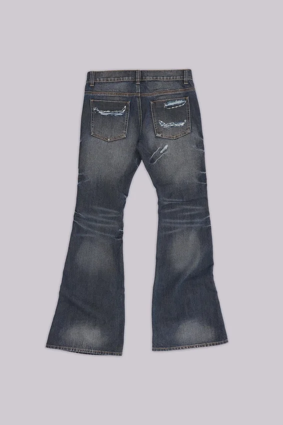 Jeans bootcut « Cross Chain » Blue Drift