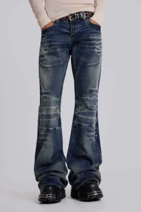 Jeans bootcut Drift bleu moyen