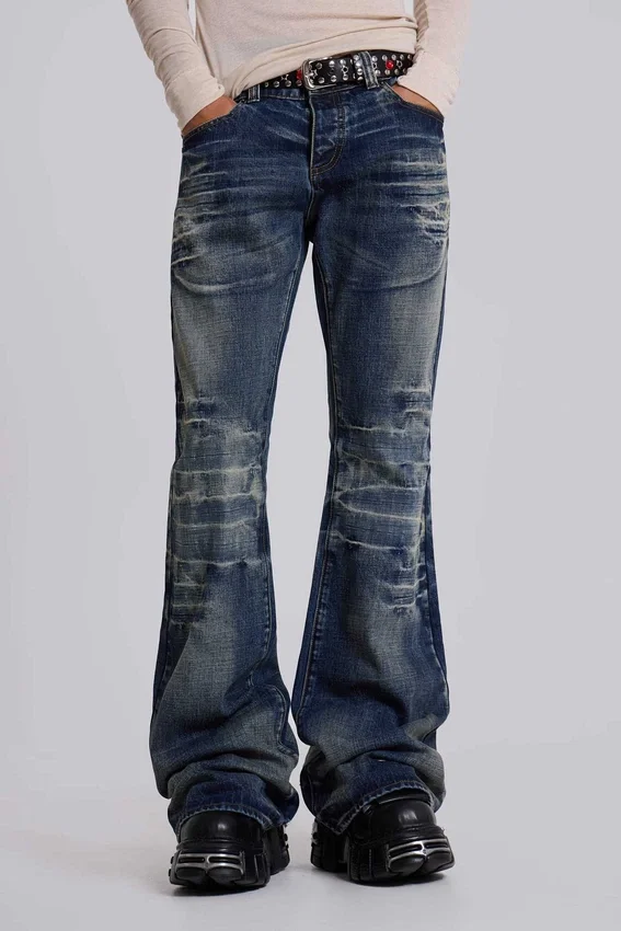 Jeans bootcut Drift bleu moyen