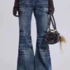 Jeans bootcut Drift bleu moyen