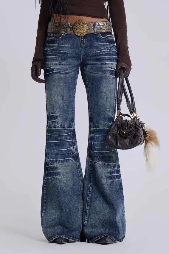 Jeans bootcut Drift bleu moyen