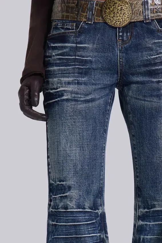 Jeans bootcut Drift bleu moyen