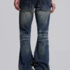 Jeans bootcut Drift bleu moyen