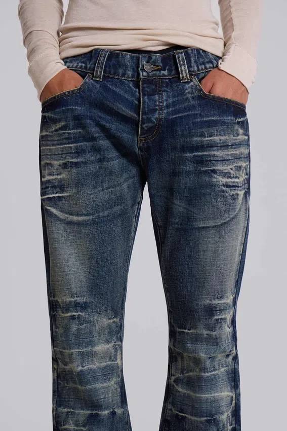 Jeans bootcut Drift bleu moyen