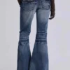 Jeans bootcut Drift bleu moyen