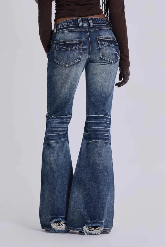 Jeans bootcut Drift bleu moyen