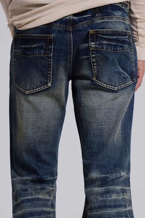 Jeans bootcut Drift bleu moyen